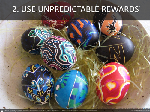 Use Unpredictable Rewards_Kvedar